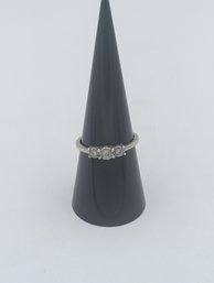 Sterling Genuine Diamond Ring
