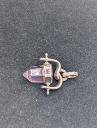 Sterling Amethyst Pendant