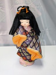 Vintage Japanese Kimekomi Doll