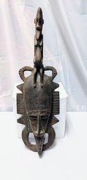 Vintage Senufo Kpeliye'e Mask, Ivory Coast In West Africa