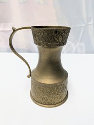 Vintage Solid Brass Pitcher - India