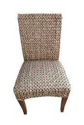 Pottery Barn Woven Seagrass Accent Chair