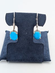 Sterling Turquoise Earrings