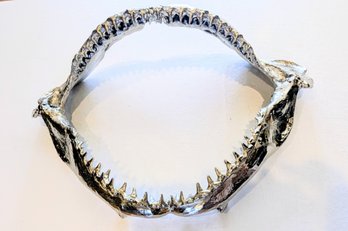 Seletti Wunderkammer Shark Jaw,  Metallic Sculpture Designed By Diesel Living.
