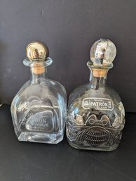 Limited Edition 2015 Vintage Pewter Bee Design Empty Gran Patron Tequila And A 2018,
