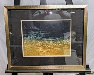 #12 - Carborumdum Etching By American Printmaker & Sculptor, Ruth Redman (1928-2024)