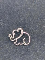 Sterling Elephant Pendant