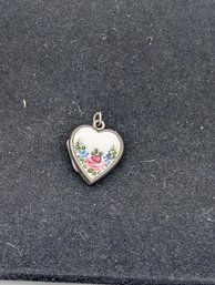 Sterling Enamel Locket