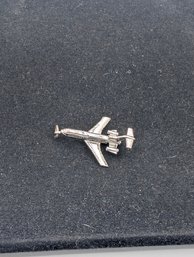 Sterling Airplane Charm