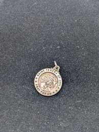 Sterling Saint Teresa Pendant
