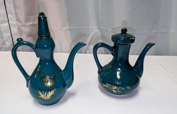 Vintage Korean Ceramic Sake / Teapot Set