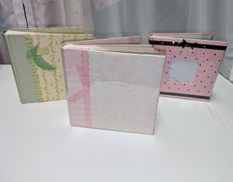 Lot Of (3) Various Photo Album