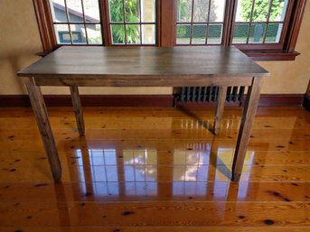 Rectangular Dark Wood Table Designed For Ashley Furniture