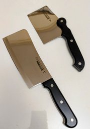 Showtime Six Star Stainless Steel Cleaver/Chop And Serve Knives