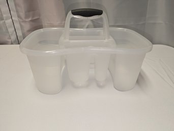 Plastic Bath /Cleaning Supply Caddy