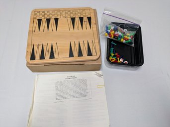 Wooden, Multi-game Board Set - (Parchisi & Chinese Checker Game Pieces Only)