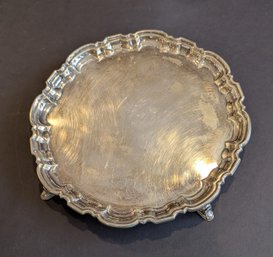 Mappin & Webb London (Silver Plate) Vintage Footed Serving Platter