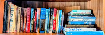 A  Full Shelf /Mixed Collection Of Hardcover And Table Top Books