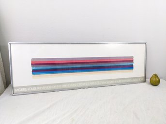 Vintage Morris Loui Paintings Of The Spring 1962 At The Andre Emmerich Gallery New York Poster #6