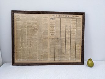 1865 Death Of President Lincoln New York Herald Newspaper #13