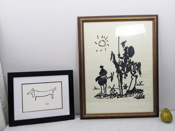 Collection Of Two Framed Picasso Prints #17