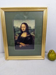 Framed And Matted Print Of Mona Lisa #25