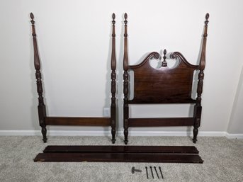 Twin Wood Bed Frame 1 Of 2