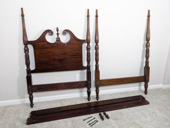 Twin Wood Bed Frame 2 Of 2
