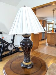 Table Lamp With Decorative Gold Details