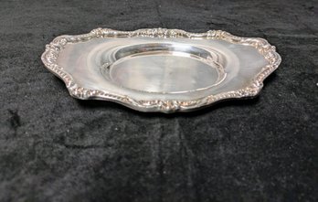 Vintage Small Silver Plate Tray/Trinket/Mint Dish, Marked EPCA Old English By Poole #5006