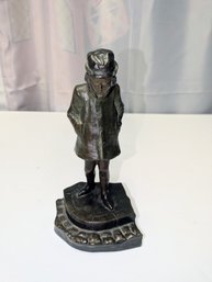 Vintage Signed Dambros Bronze Sculpture