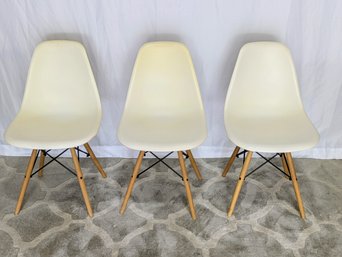 Set Of (3) UrbanMod Eames Style Chairs