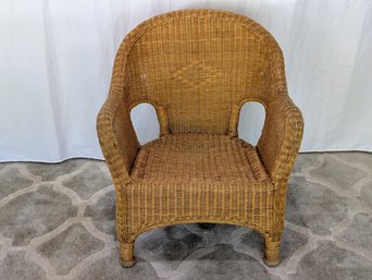 Vintage Rattan Arm Chair