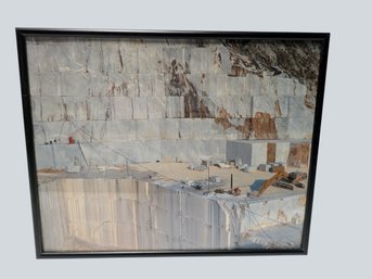 Framed Art Print Of A Tile Quarry