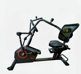 Sunny Health & Fitness Seated Recumbent Elliptical Cross Trainer Exercise Bike