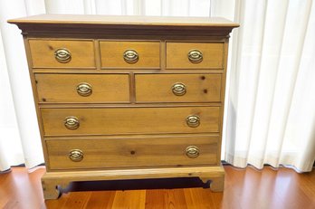 Vintage Milling Road By Baker Furniture Knotty Pine Chest Of Drawers.