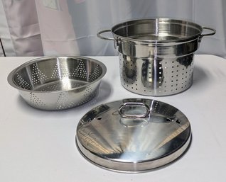 3-Piece Stainless Steamer Set