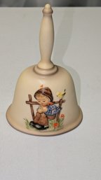 1982 Goebel M.J. Hummel 5th Edition Annual Bell Titled   'She Loves Me, She Loves Me Not' - NO BOX