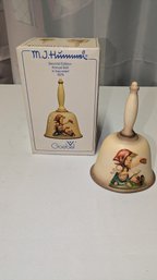 1979 M.I. Hummel Second Edition Annual Bell Titled 'Farewell'   - With The Original Box