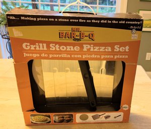 Mr. Bar-B-Q 06187X Grill Stone Pizza Set - Never Used