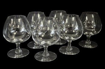 Six Small Brandy Sniffers