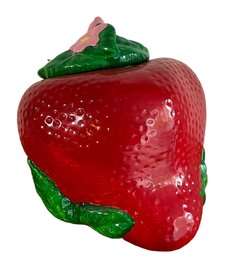 Vintage McCoy Strawberry Cookie Jar (E)