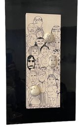 Fab 1960s 3D Art 'The Elevator' By Giff  12' X 21' X 3.5'