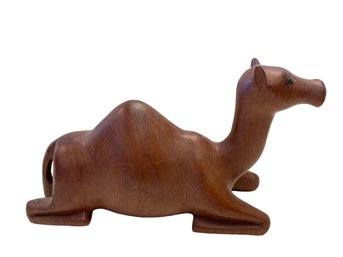 Carved Wooden Camel