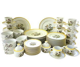 Vintage Royal Byreuth And Royal Tettau ' Wood Song' Bavarian Fine China Service For Twelve Plus