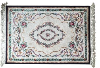 Traditional Hook Style Scatter Rug  6.2 FT X 3.10 FT