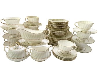 Mid Century Royal Doulton 'Adrian' English Fine Bone China - Service For Ten Plus