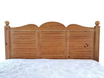 Vintage Lexington 'Seaside Nights' Plantation Pine King Size Headboard