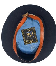 Vintage Spanish Jai Alai Wool Beret Cap By Segura