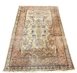 Antique Persian Kerman Rug  3.10 FT X 5.9 FT